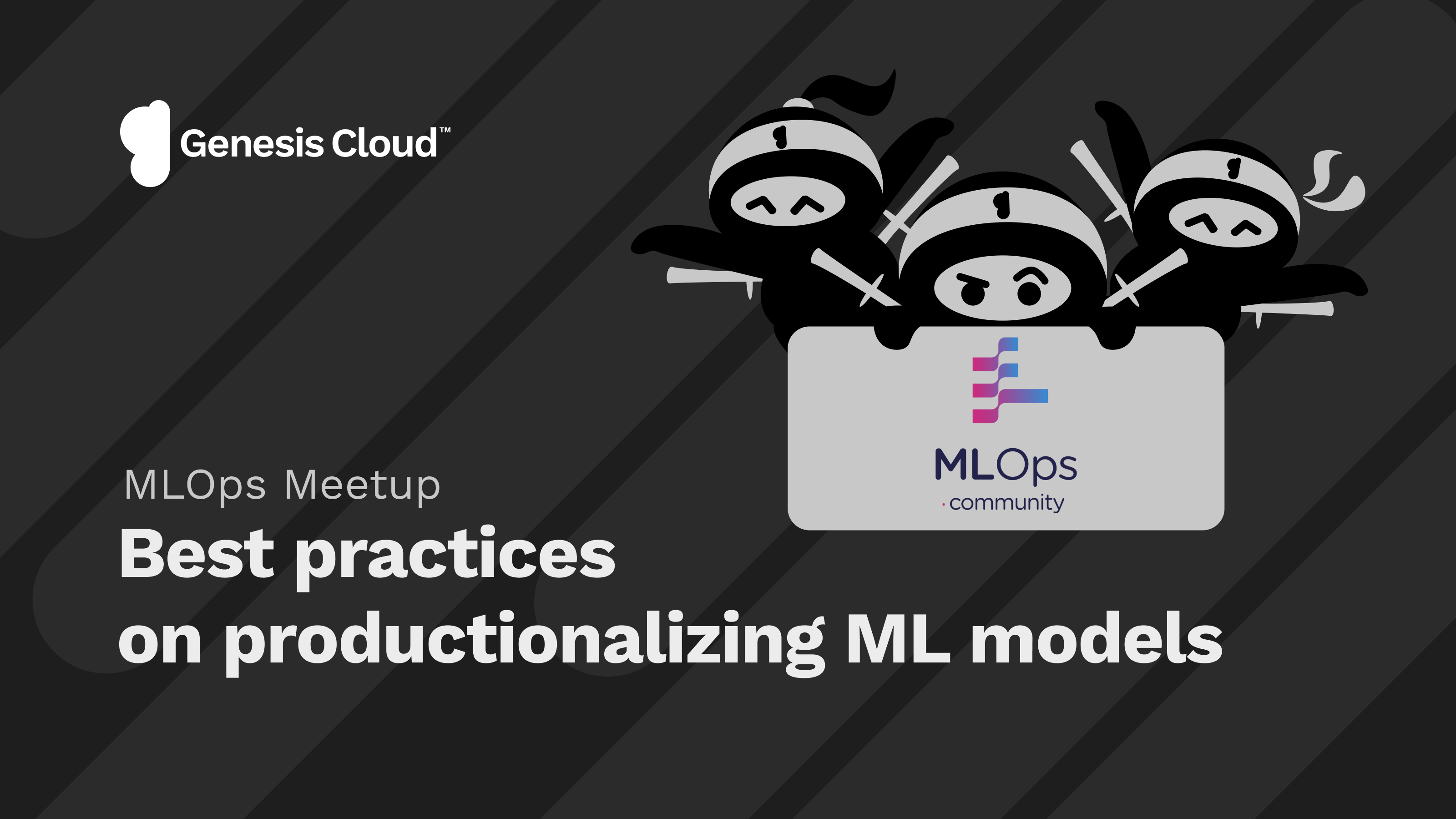 Best practices on productionalizing ML models